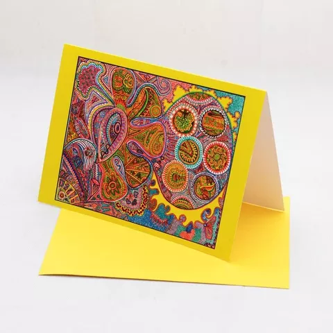 The Elements (Yellow) Greeting Cards The Elements (Yellow) Greeting Cards