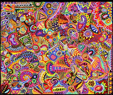 When Colors Speak Canvas Print When Colors Speak Canvas Print