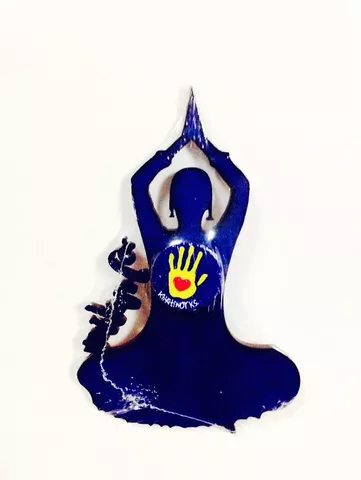 Ethereal Indian Dancer Fridge Magnet Ethereal Indian Dancer Fridge Magnet