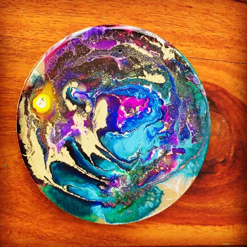 AMAZING RESIN ART COASTER AMAZING RESIN ART COASTER