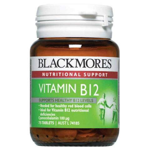 Blackmores Vitamin B12 75 Blackmores Vitamin B12 75