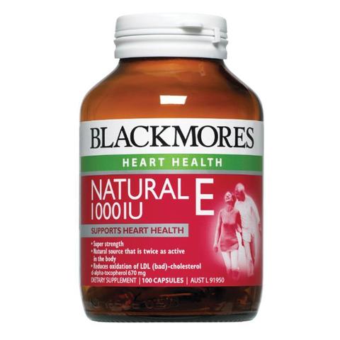 Blackmores Vit E 1000Iu 100 Blackmores Vit E 1000Iu 100