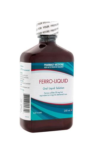 Ferro Liquid Bottle 250mL Ferro Liquid Bottle 250mL