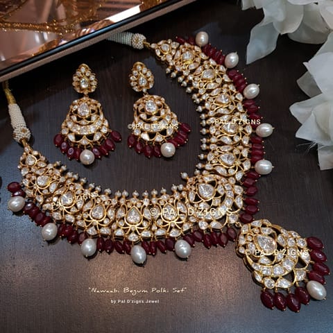Nawaabi Begum Polki Set Nawaabi Begum Polki Set