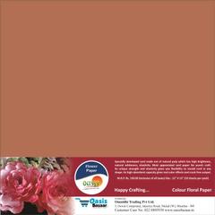 Flower Paper - Dark Brown Flower Paper - Dark Brown