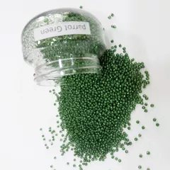 Glitter Balls - Parrot Green Glitter Balls - Parrot Green