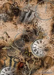 Decoupage Design SteamPunk 05 Decoupage Design SteamPunk 05