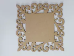 Diya Plate SQURE CURVE 5x5 Diya Plate SQURE CURVE 5x5