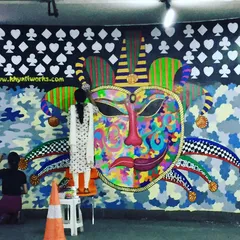 THE ' AMBIVALENCE ' MURAL AT DLF MALL OF INDIA