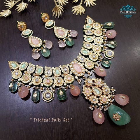 Trichachi Polki Set Trichachi Polki Set