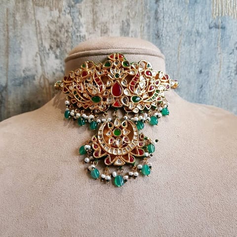 Raaj Darbar Kundan Choker Set Raaj Darbar Kundan Choker Set