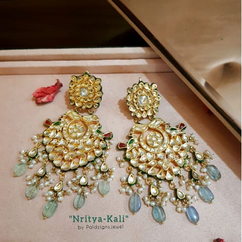 Nritya-Kali Kundan Earings Nritya-Kali Kundan Earings