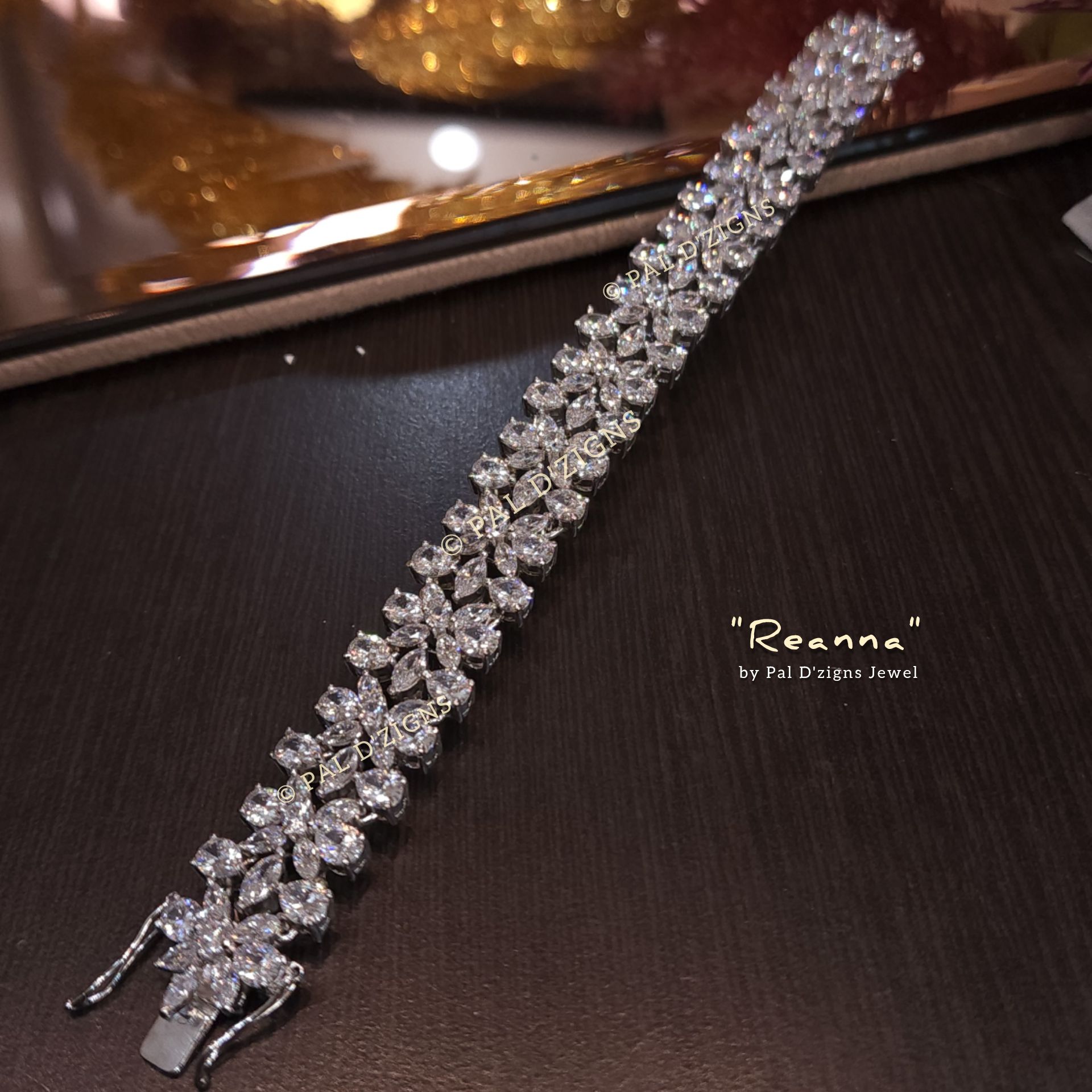 Reanna Swarovski Cocktail Bracelet