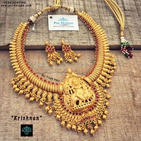 Krishnan Set (Temple Jewellery) Krishnan Set (Temple Jewellery)