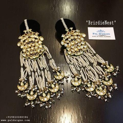 Birdie Nest Kundan Earings Birdie Nest Kundan Earings