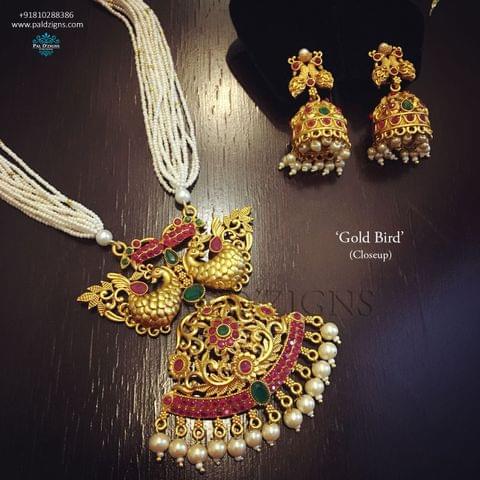 Gold Bird Temple Jewellery Gold Bird Temple Jewellery