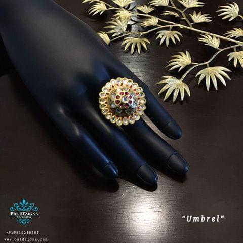 Umbrel Kundan Ring Umbrel Kundan Ring