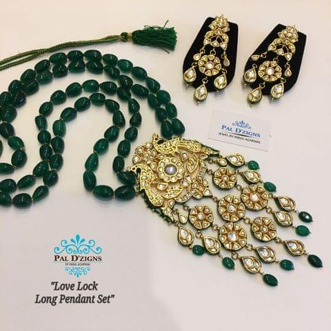 Love Lock Long Pendant Set Love Lock Long Pendant Set
