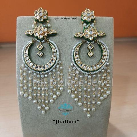 Jhallar Kundan Earing Jhallar Kundan Earing