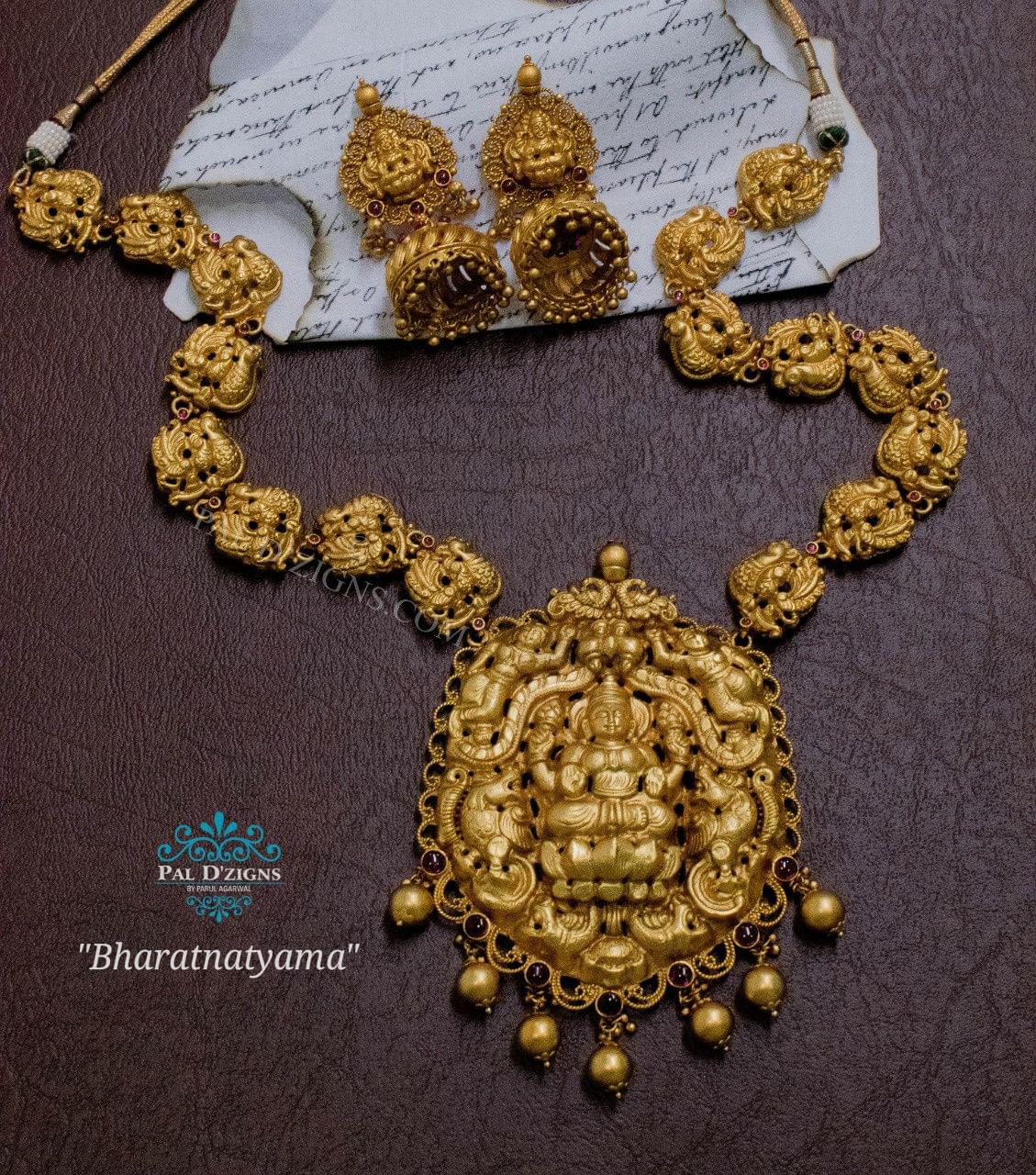 Bharatnatyama Temple Jewellery