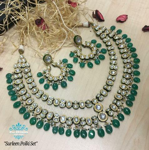 Surleen Polki Set Surleen Polki Set