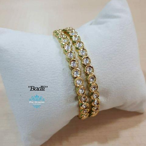 Badli Kundan Bangles ( 2-6') Badli Kundan Bangles ( 2-6')