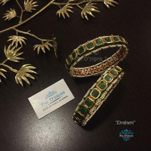Eminem Kundan Bangles Eminem Kundan Bangles