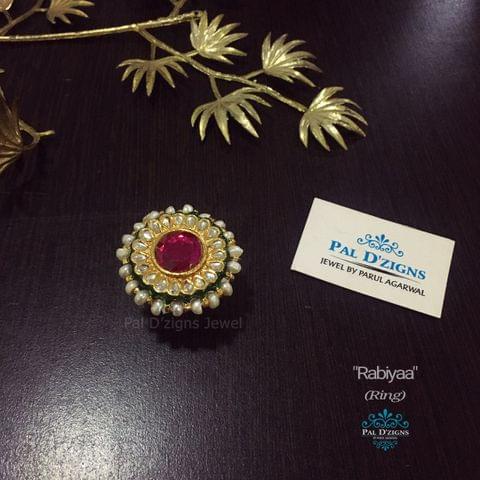 Rabiyaa Kundan Ring Rabiyaa Kundan Ring