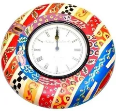 Abstract Analog Wall Clock(Multicolor)(12x12inch) clock34