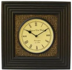 Antique analog wall clock(13x13 inches) clock48