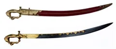 Elephant head Decorative sword with pure gold work (a29)