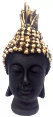 Resin Idol Lord Buddha: Statue for Meditation Decor (11027A)