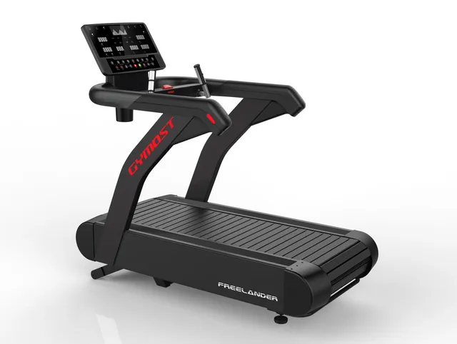 treadmill with rubber slats