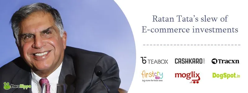Ratan Tata’s Slew of E-commerce Investments