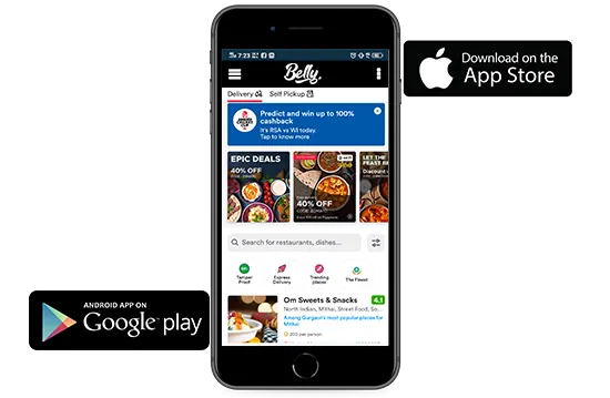 Android and iOS mobile apps for an online food and drinks  store, built using StoreHippo ecommerce platform.