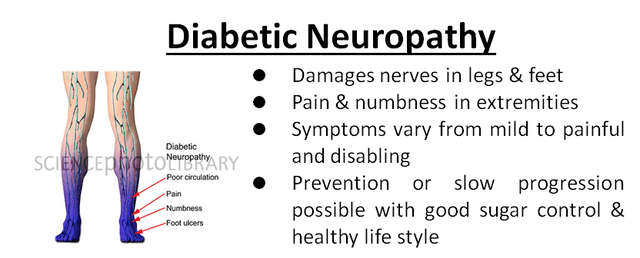 what is diabetic neuropathy caused by