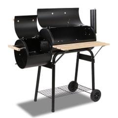 2-in-1 Offset BBQ Smoker