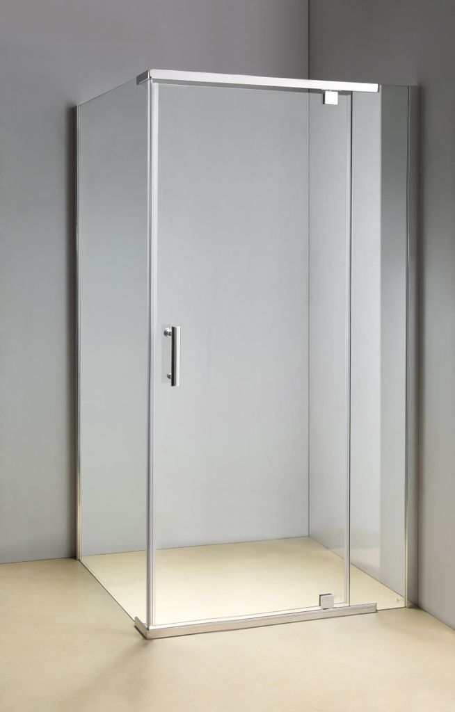 Shower Screen 1200x900x1900mm Framed Safety Glass Pivot Door By Della Francesca