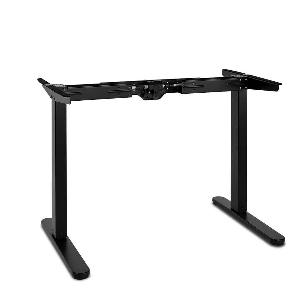 Height Adjustable Standing Desk Frame- Black