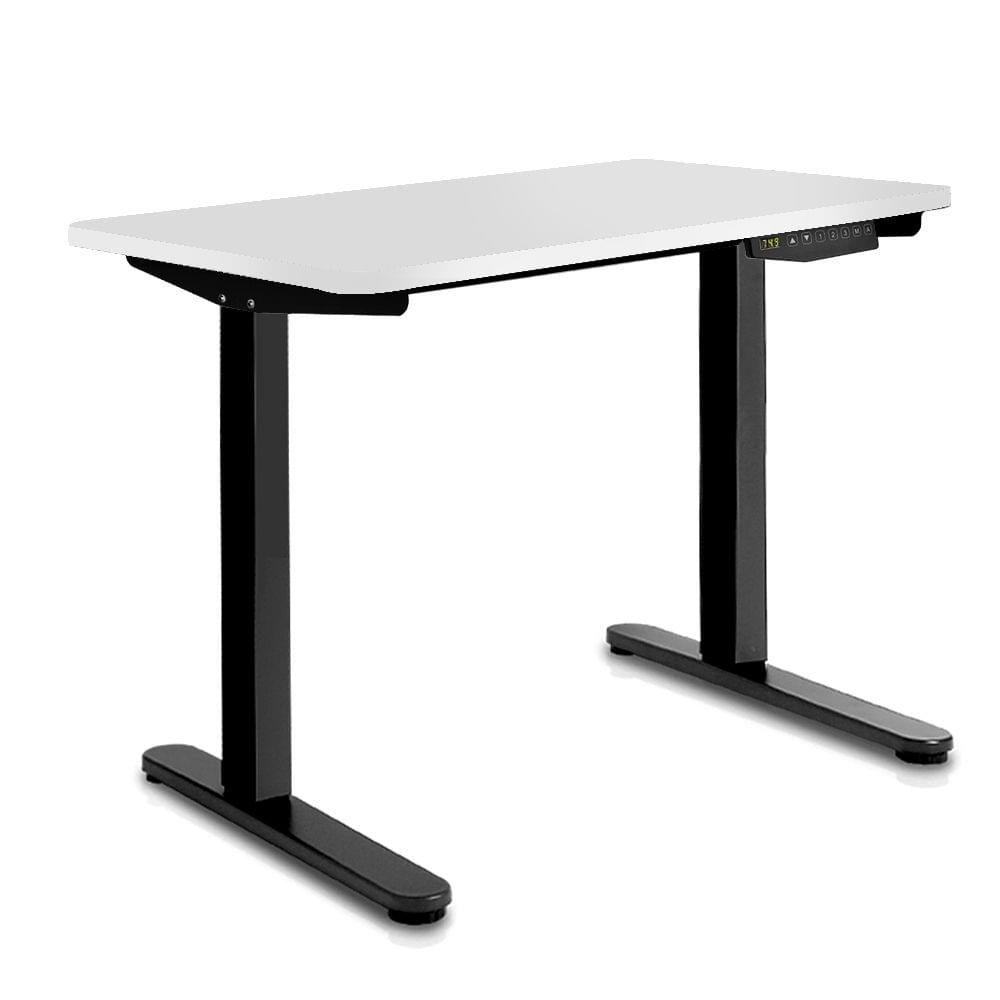 100CM Motorised Height Adjustable Sit Stand Desk White