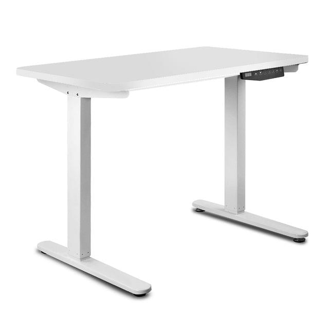 100CM Motorised Height Adjustable Sit Stand Desk White