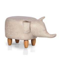 Kids Animal Stool Beige
