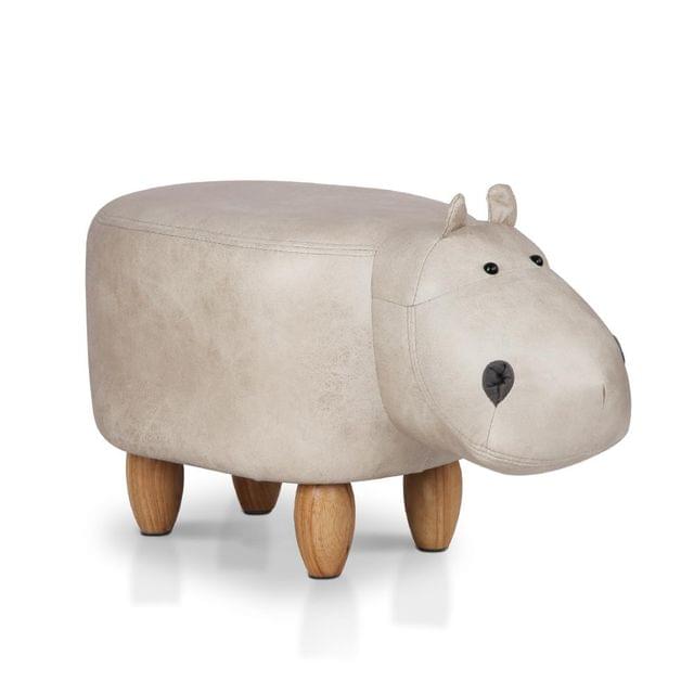 Kids Animal Stool Beige