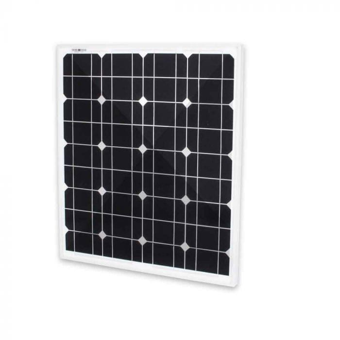 12V 60W SOLAR PANEL KIT HOME GENERATOR CARAVAN CAMPING POWER MONO CHARGING