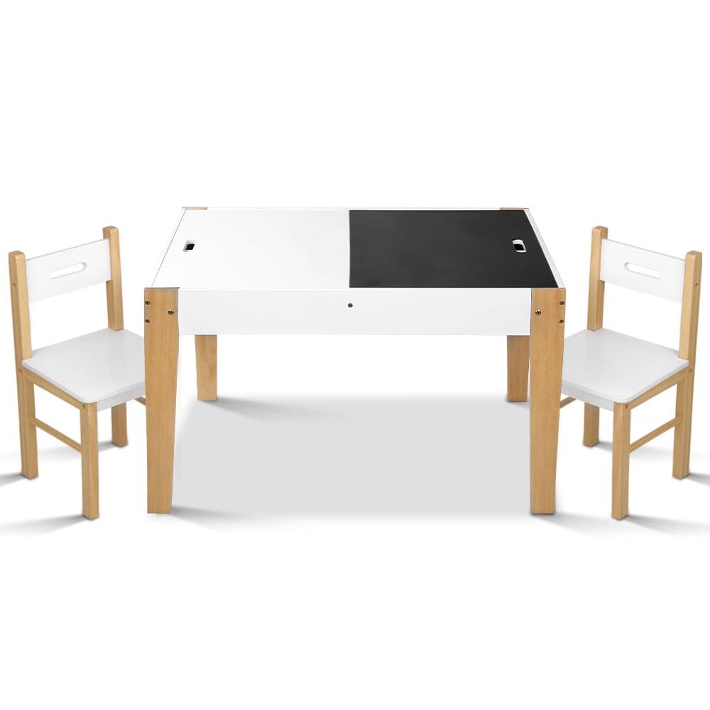 Two Tone Kids Table and Chair Set