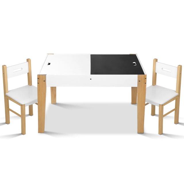 Two Tone Kids Table and Chair Set