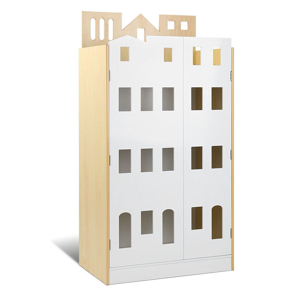 Kids Castle Design Bookshelf White