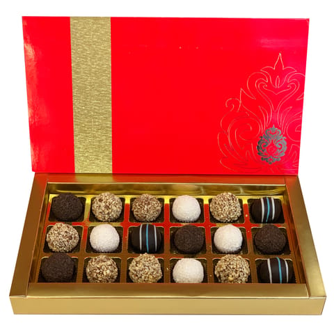 18 pieces Luxury Assorted Truffles Box