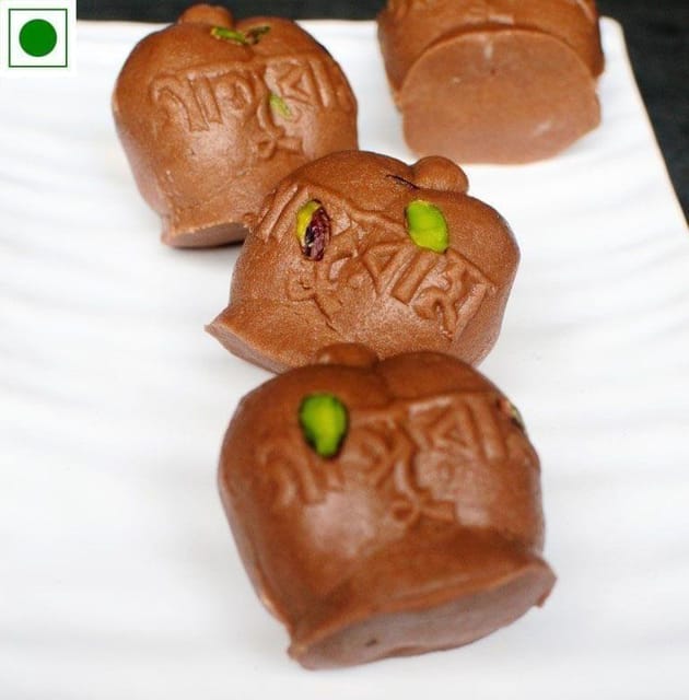Chocolate Jalbhara Sandesh (Kadapak)