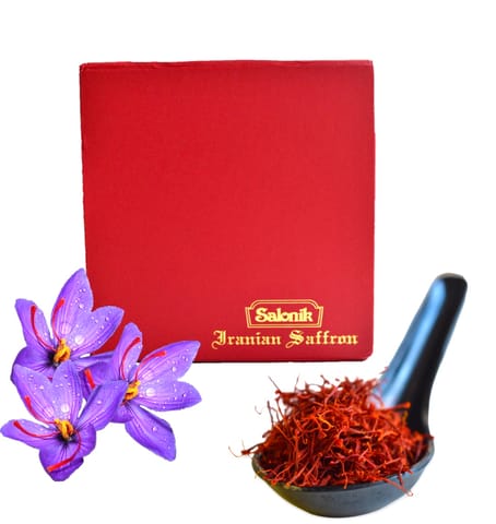Salonik Iranian Saffron - Premium Quality -1g ISO Certified A1++ Grade1 Original Kesar 1 Gram
